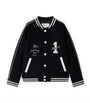 Bonpoint Virgin Wool-Blend Varsity Jacket (10-14 Years)