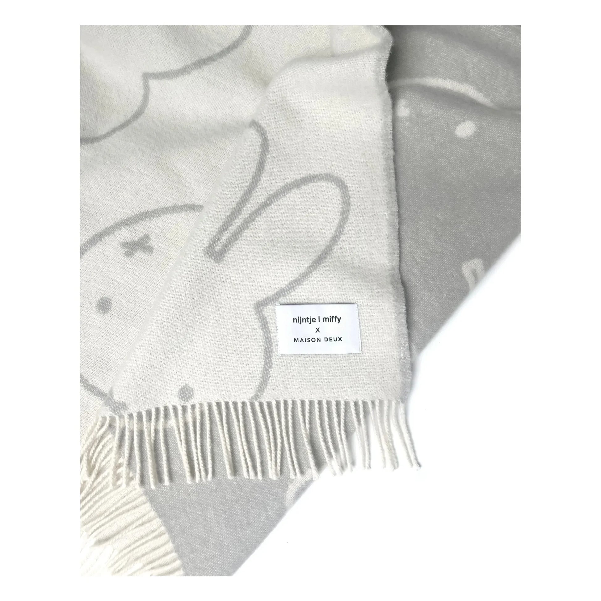 Maison Deux - Miffy Throw | Cream
