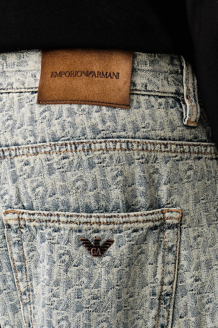 Emporio Armani relaxed fit erkek jean pantolon