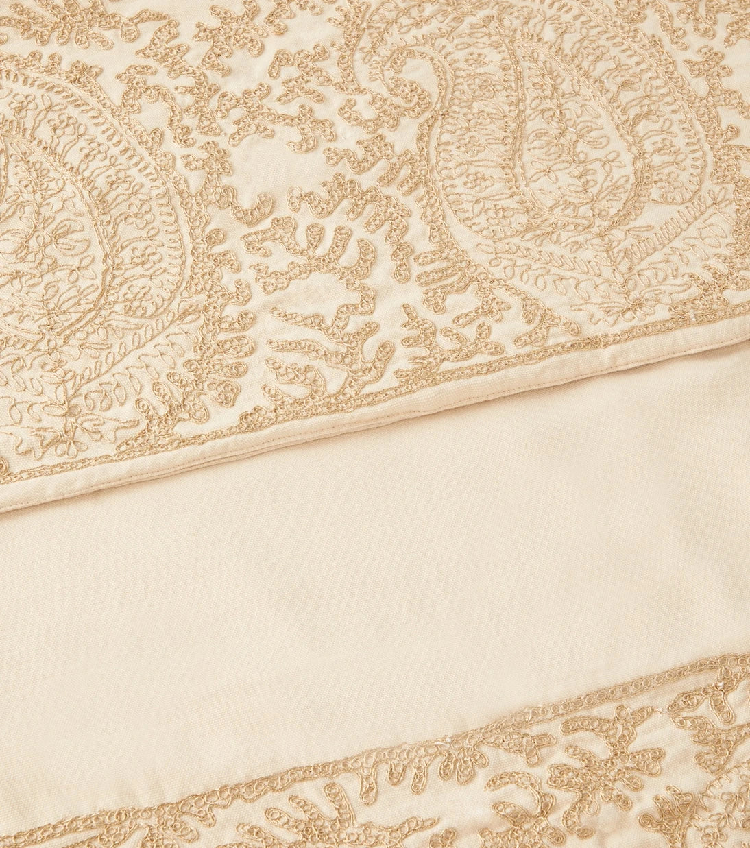 Les-Ottomans - Embroidered cotton tablecloth