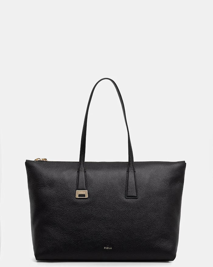 Furla шопинг чанта дамска от кожа Olivia L Tote