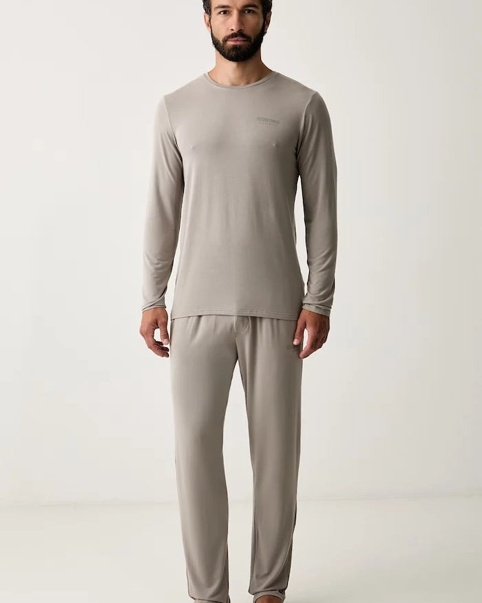 CR7 Cristiano Ronaldo iki parçalı erkek modal pijama x MODAL CONCEPT