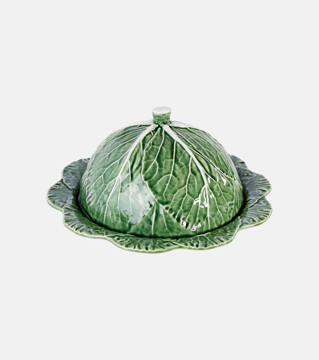 Bordallo Pinheiro - Cabbage earthenware cheese tray