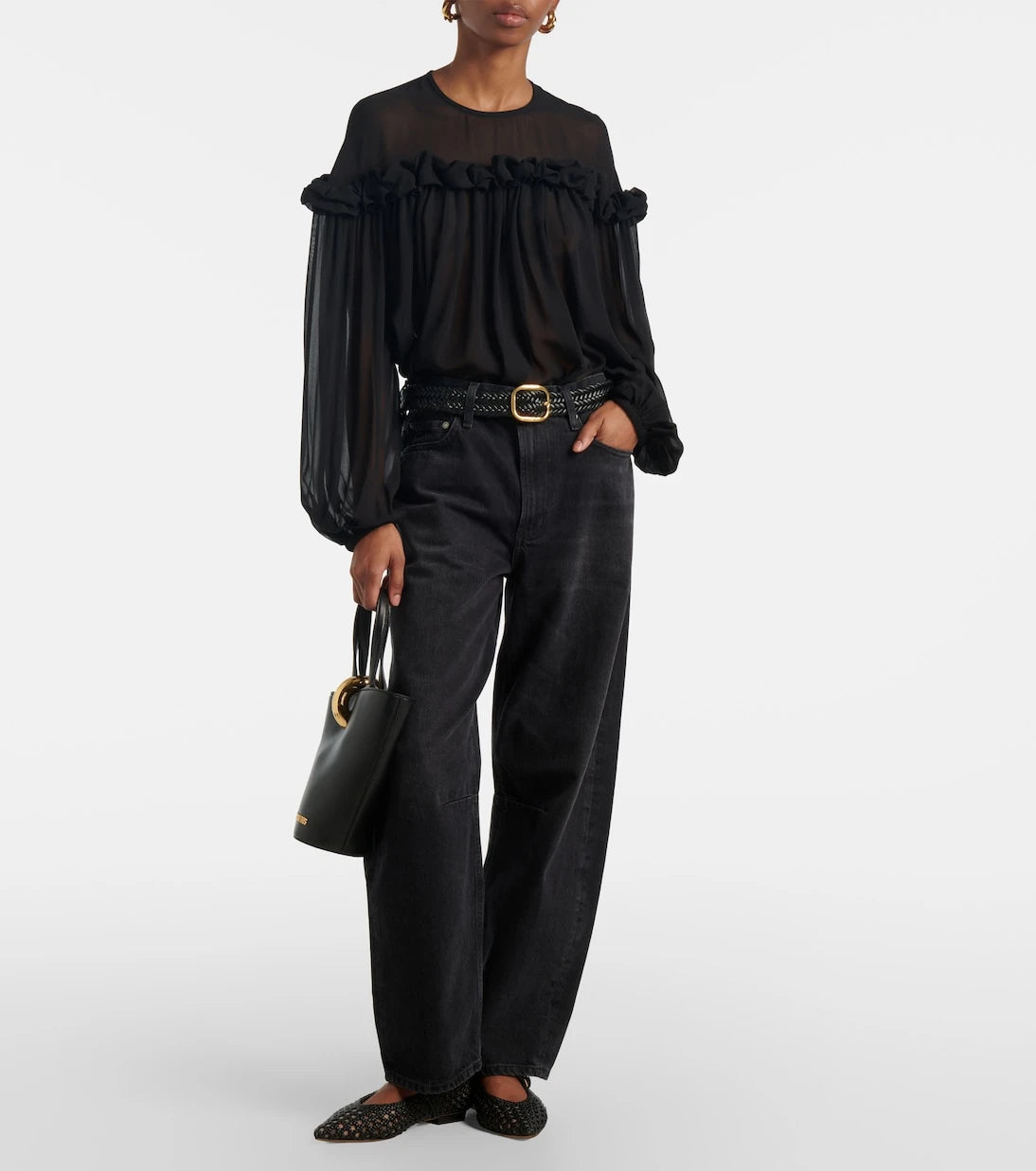 Ulla Johnson - Peggy ruffled silk georgette blouse