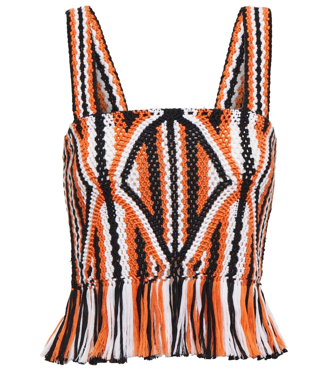 Gabriela Hearst - Amalia macramé tank top