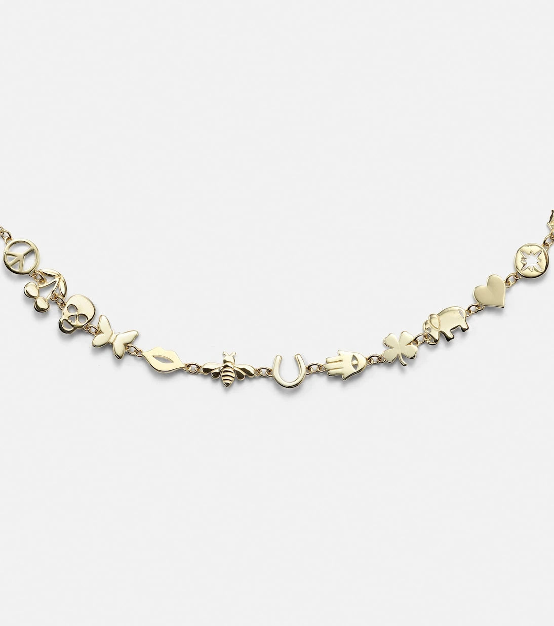 Sydney Evan - Pure Tiny 14kt gold necklace