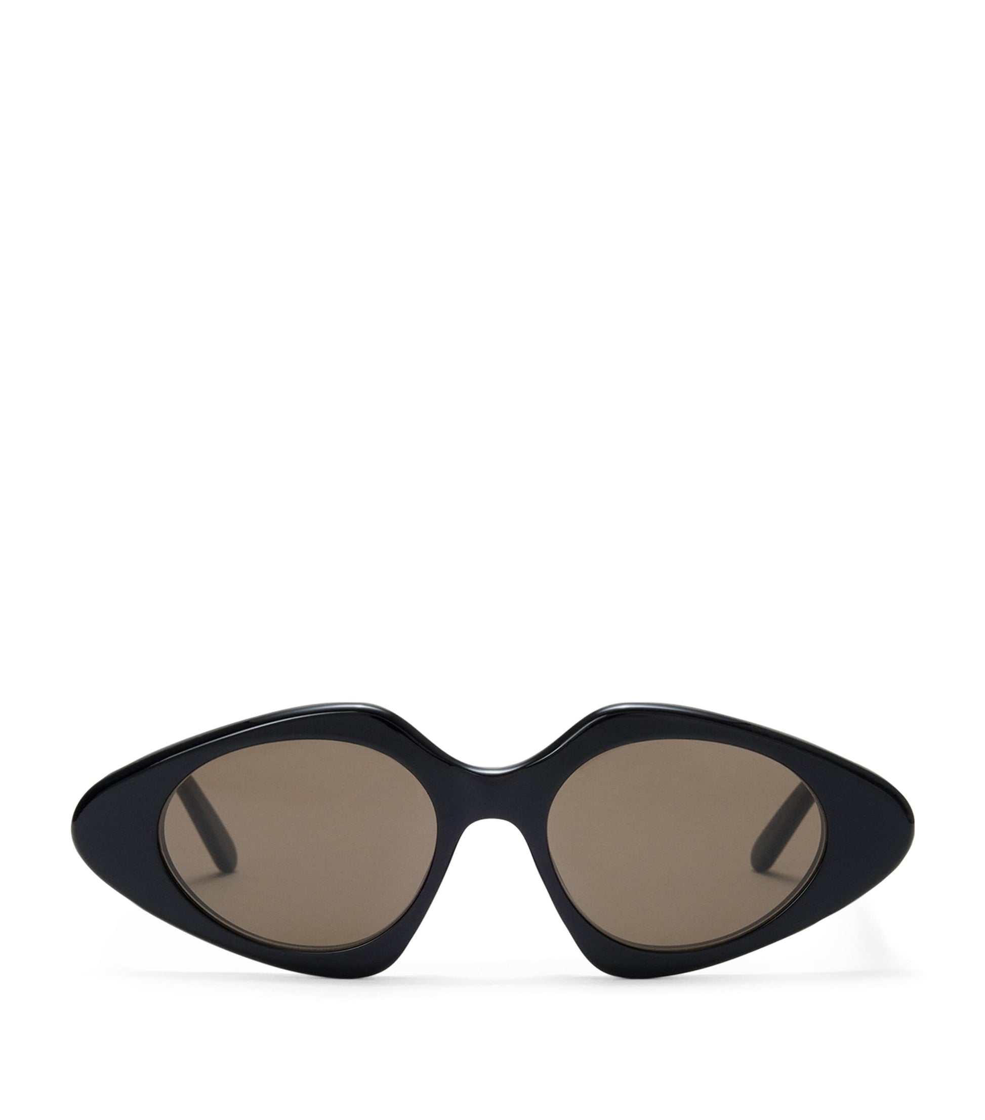 Acetate Triangle Slim Sunglasses