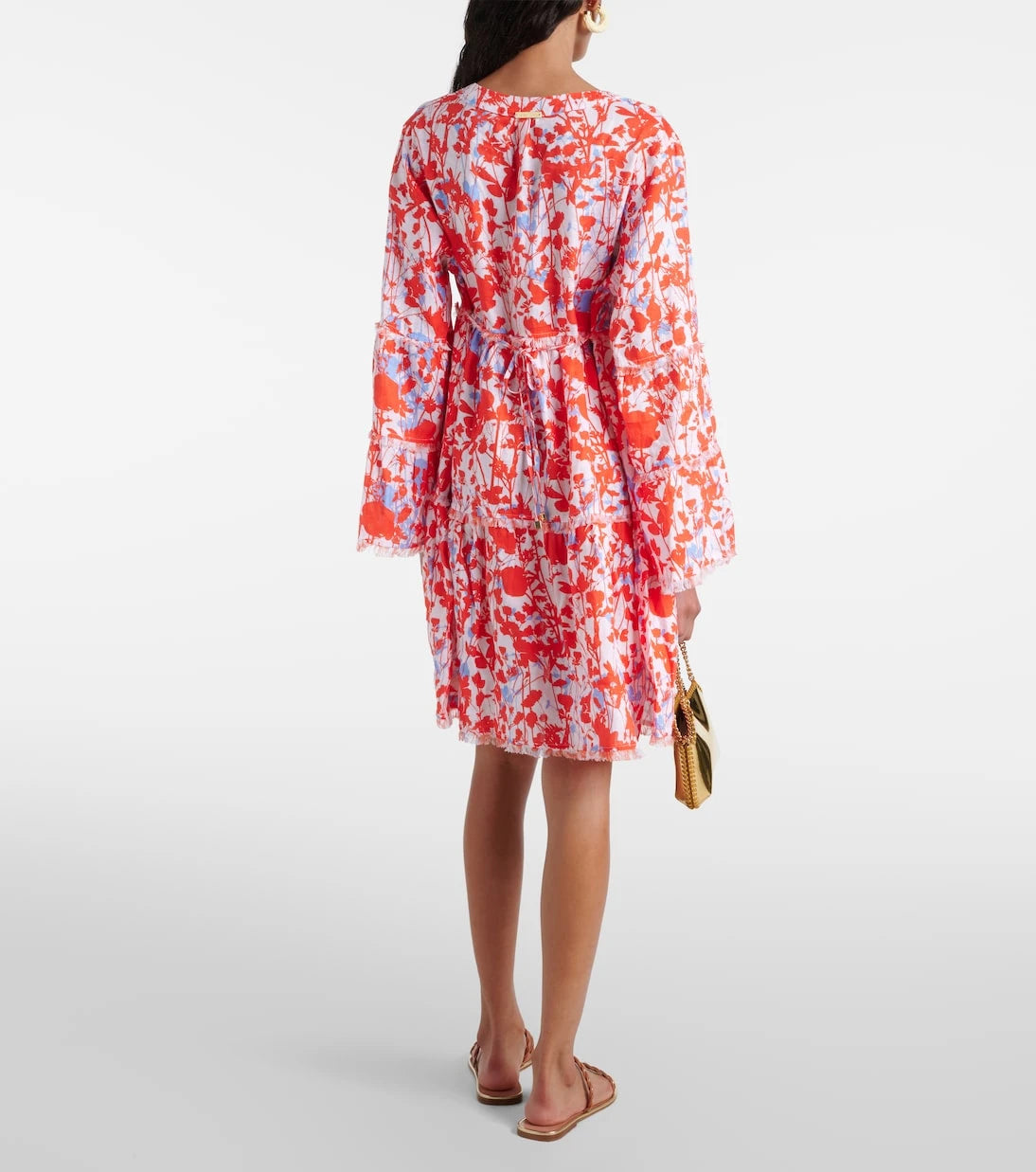 Heidi Klein - Deia floral linen kaftan