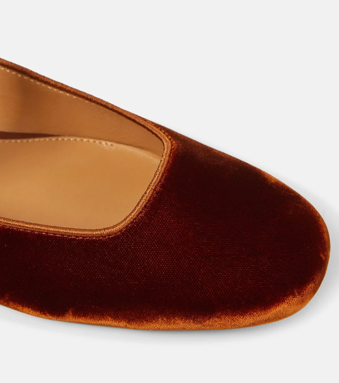 Tod's - Velvet Mary Jane flats