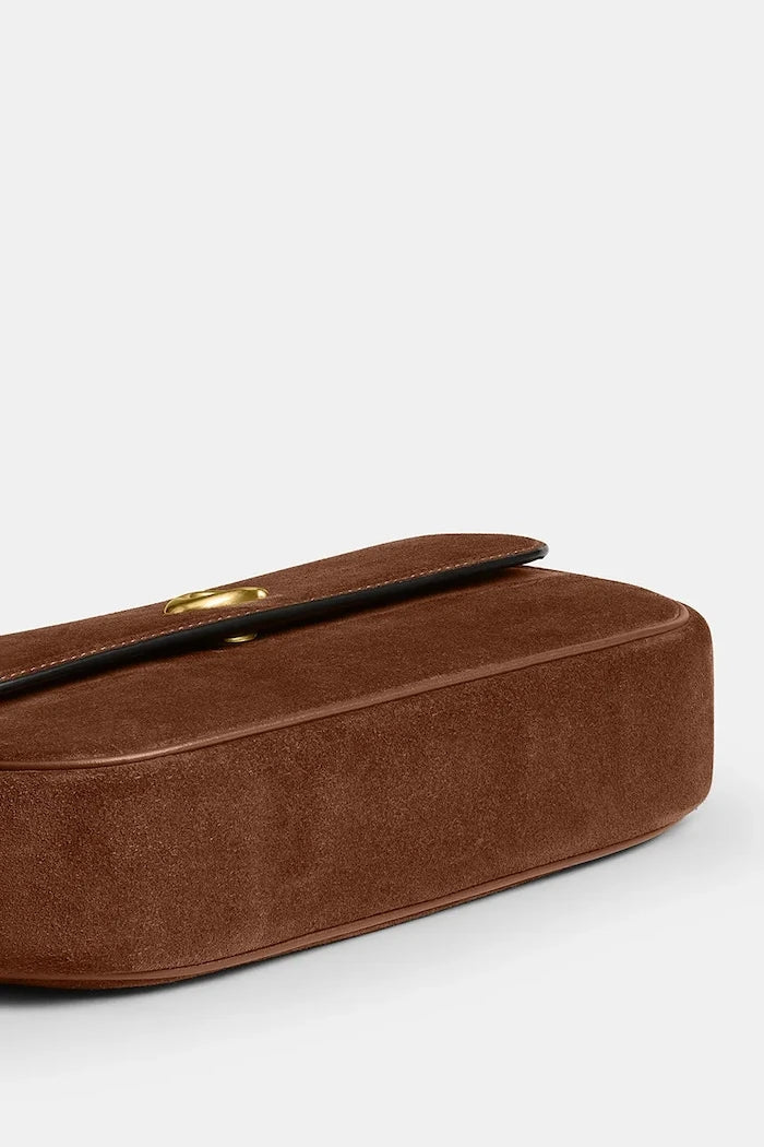 Велурена чанта Coach