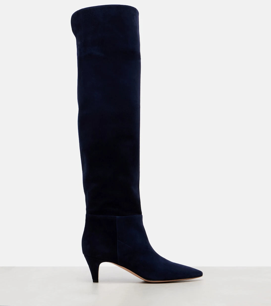 Gianvito Rossi - Elise suede knee-high boots