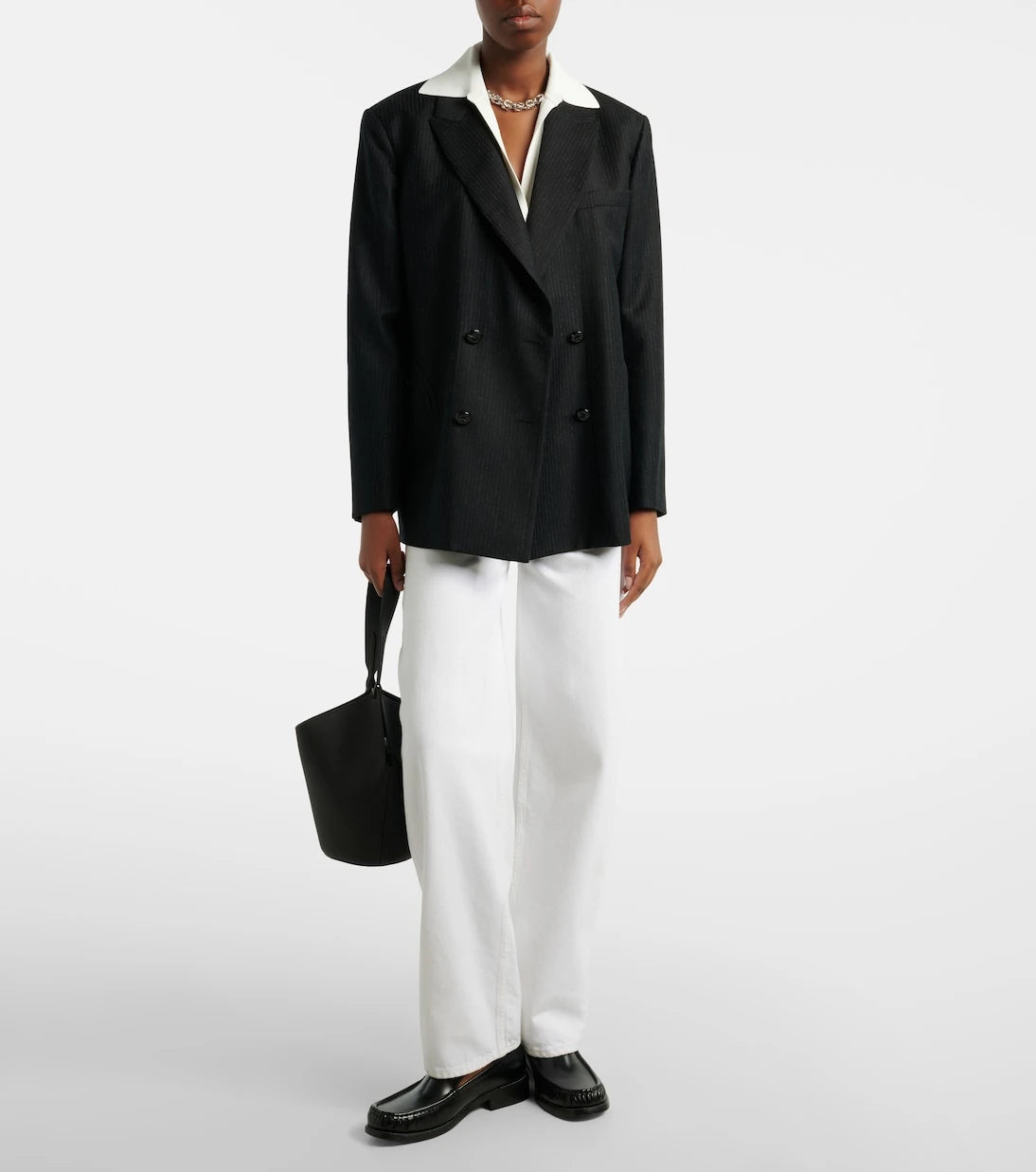 Blazé Milano - Nightbreak pinstripe virgin wool blazer