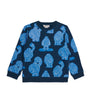 Stella McCartney Kids Cotton Yeti Print Sweatshirt (3-14 Years)