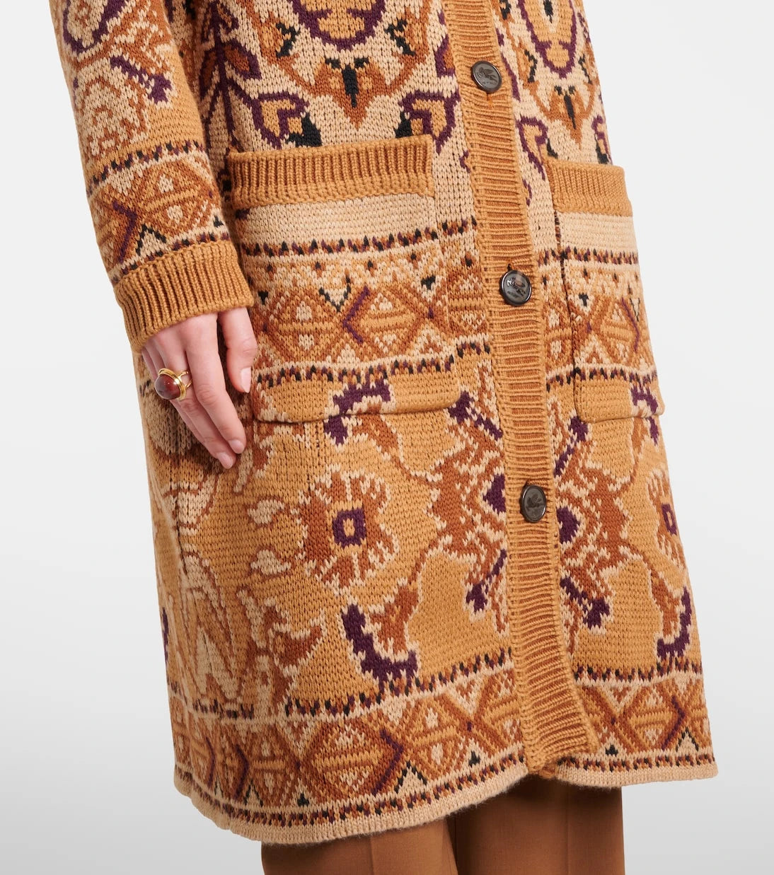 Etro - Wool-blend cardigan
