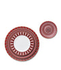 Baccarat Arcadia Red Bread Plate (16cm)