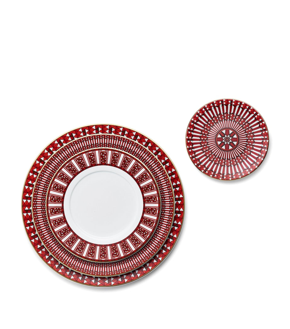 Baccarat Arcadia Red Bread Plate (16cm)