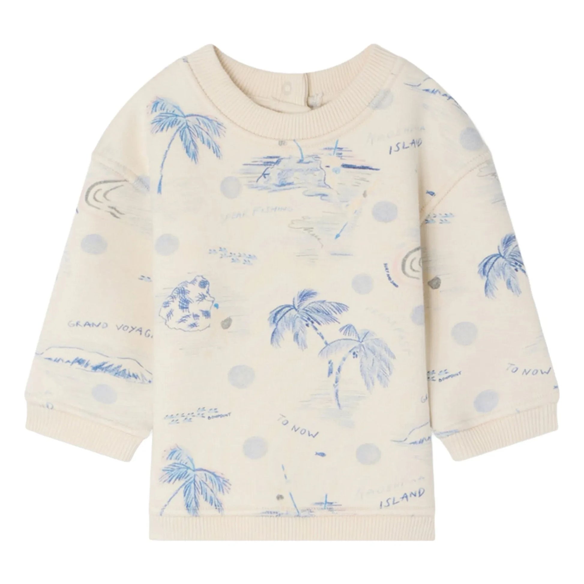 Bonpoint - Dady Ile organic cotton sweatshirt | Ecru