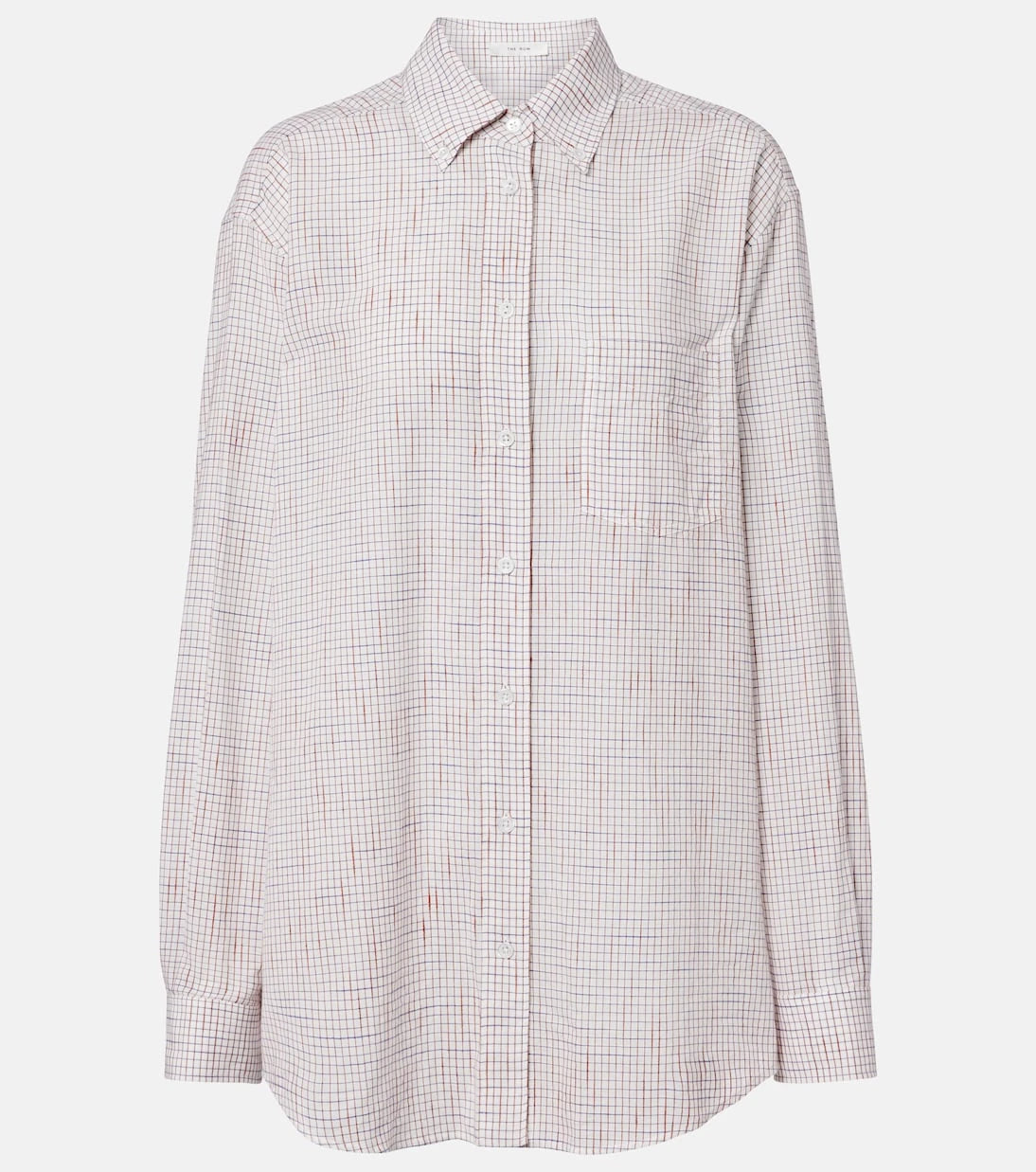 The Row - Dalan checked cotton shirt