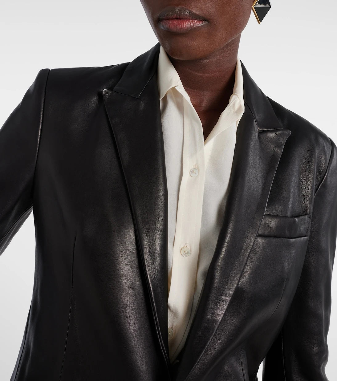 Nili Lotan - Belmonde leather blazer