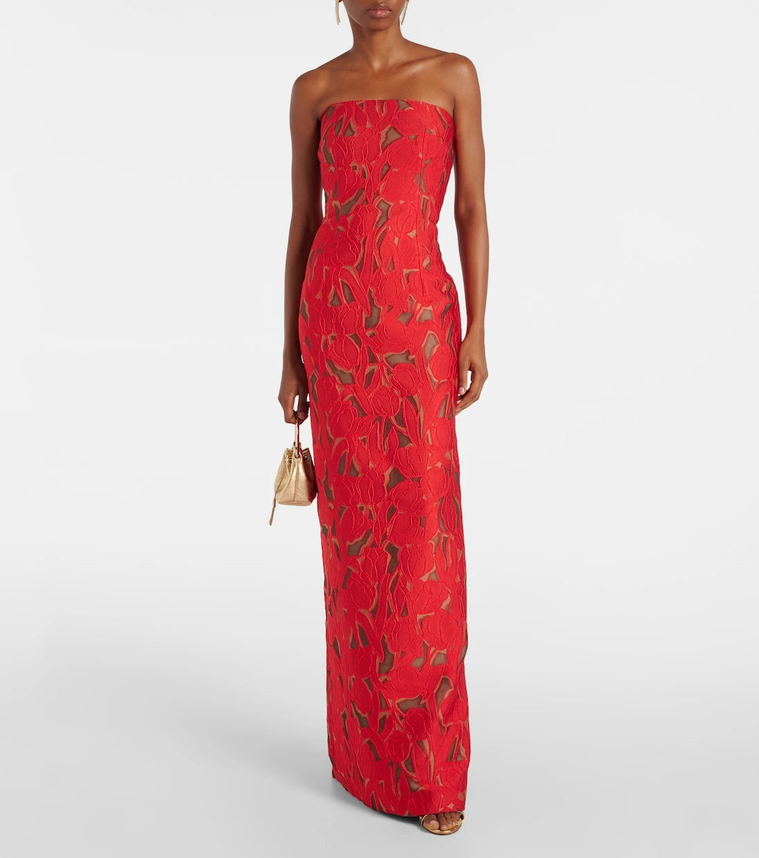 Emilia Wickstead - Laelia jacquard corset dress