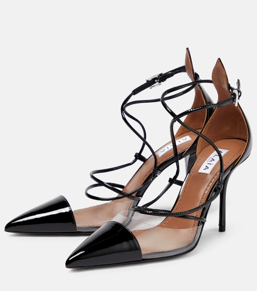 Alaïa - Patent leather and PU pumps