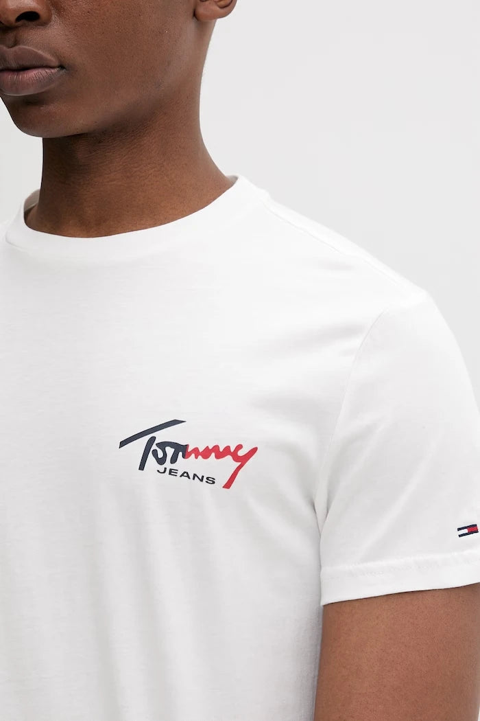 Tommy Jeans Erkek Pamuk Tişört