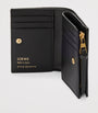 LOEWE Black x Albers Leather Compact Wallet