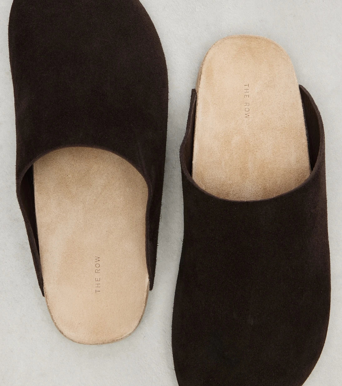 The Row - Hudson Two suede mules