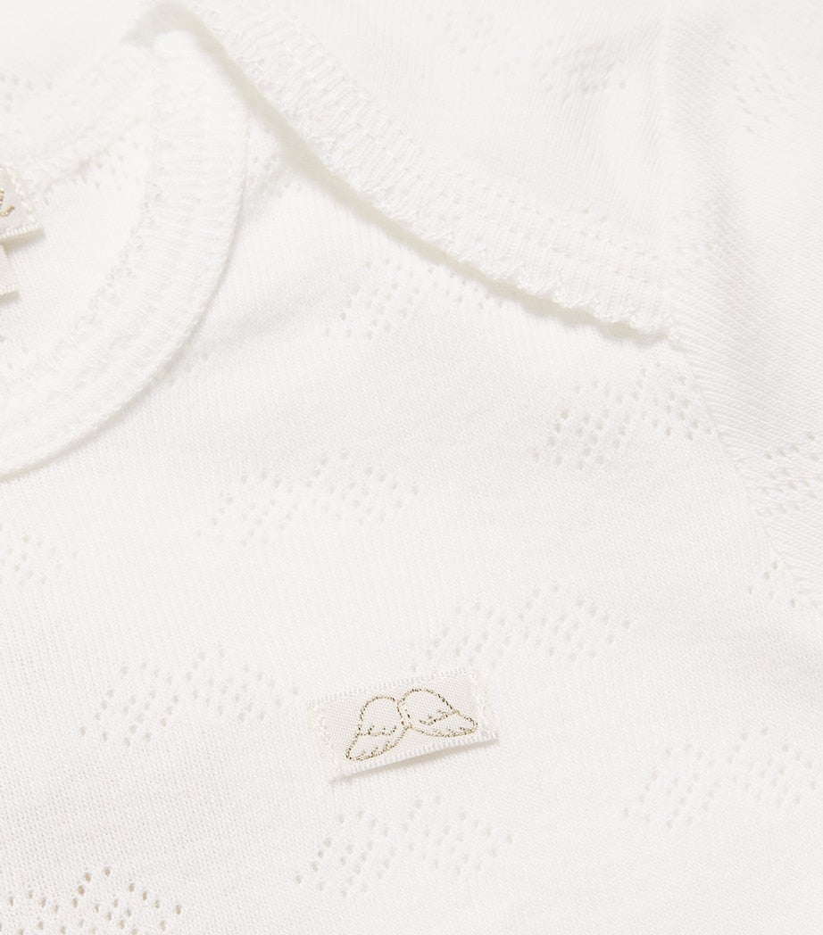 Marie-Chantal Organic Cotton Angel Wing Pyjama Set (0-18 Months)