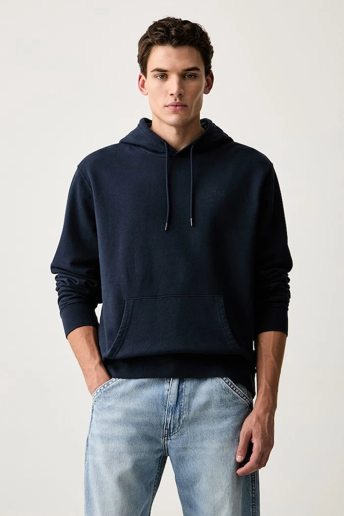 Levi's erkek kapüşonlu pamuklu sweatshirt THE ORIGINAL HM