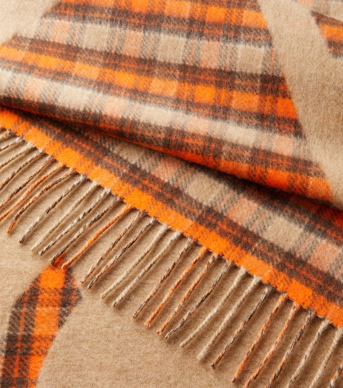 Loewe - Anagram checked wool and cashmere blanket