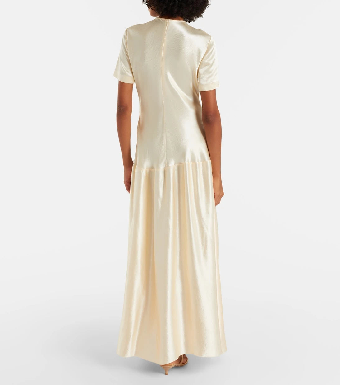 Fforme - Clodia satin maxi dress