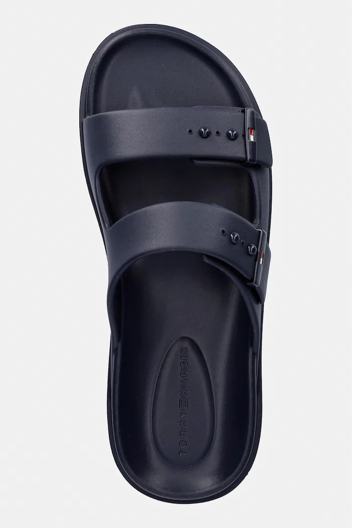 Tommy Hilfiger erkek havuz terliği LIGHT ADJUSTABLE POOL SLIDER