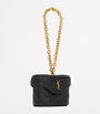 Leather June Box Bag Charm Keyring