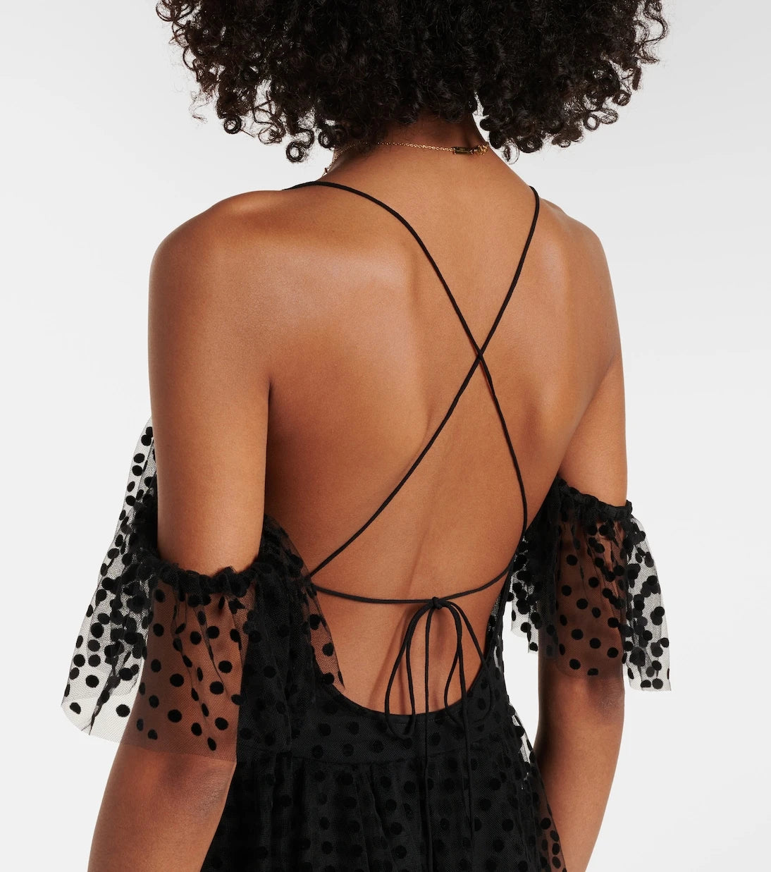 Alexandra Miro - Carmen tiered tulle maxi dress