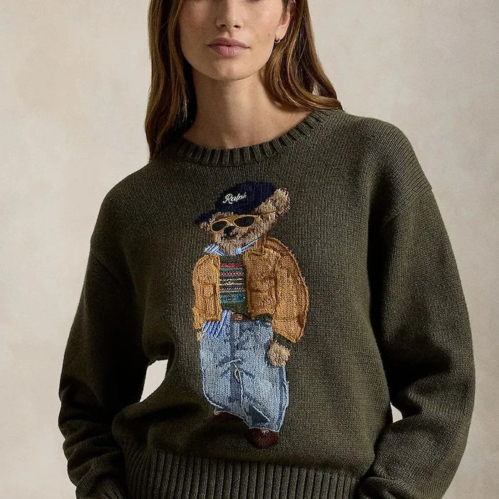 Polo Ralph Lauren Kadın Pamuk Kazak