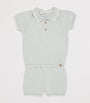 Paz Rodriguez Cotton Polo Shirt and Shorts Set (1-24 Months)