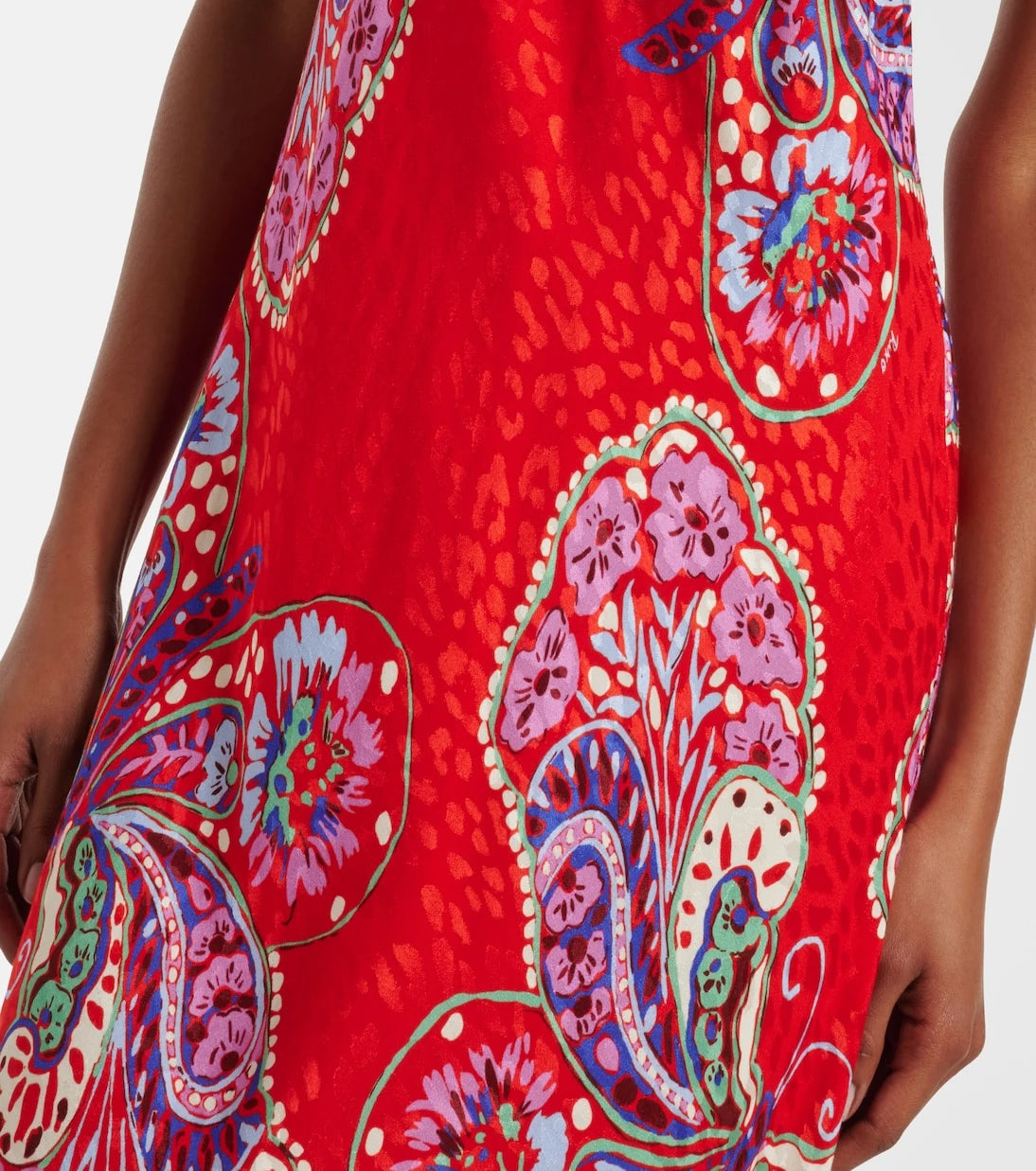 Rixo - Maura printed halterneck maxi dress