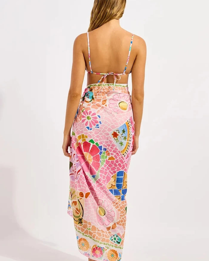 Seafolly Kadın Beach Boheme Pareo Etek
