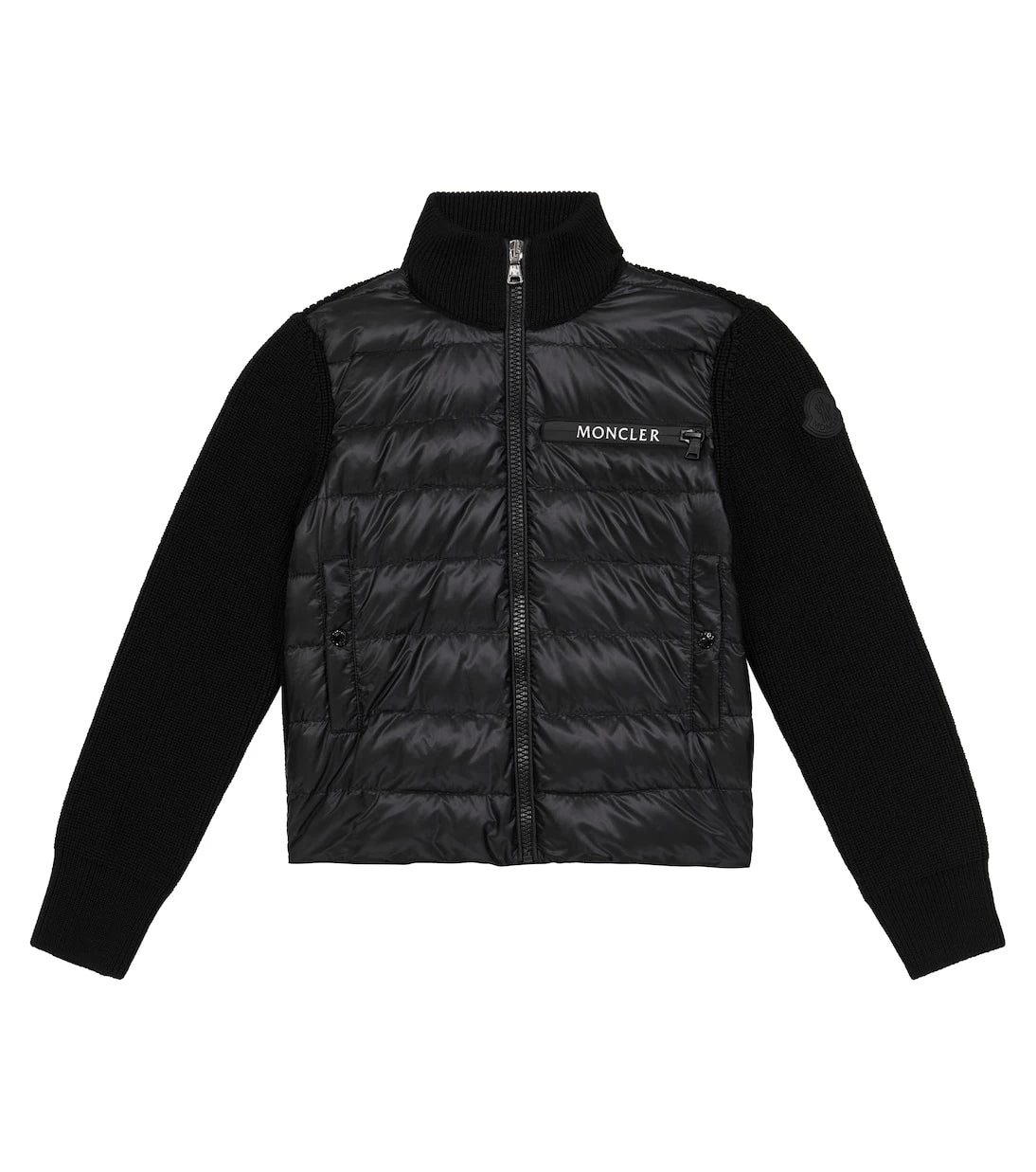 Moncler Enfant - Kapitone kuş tüyü ceket