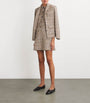Theory Beige Tweed Mini Dress