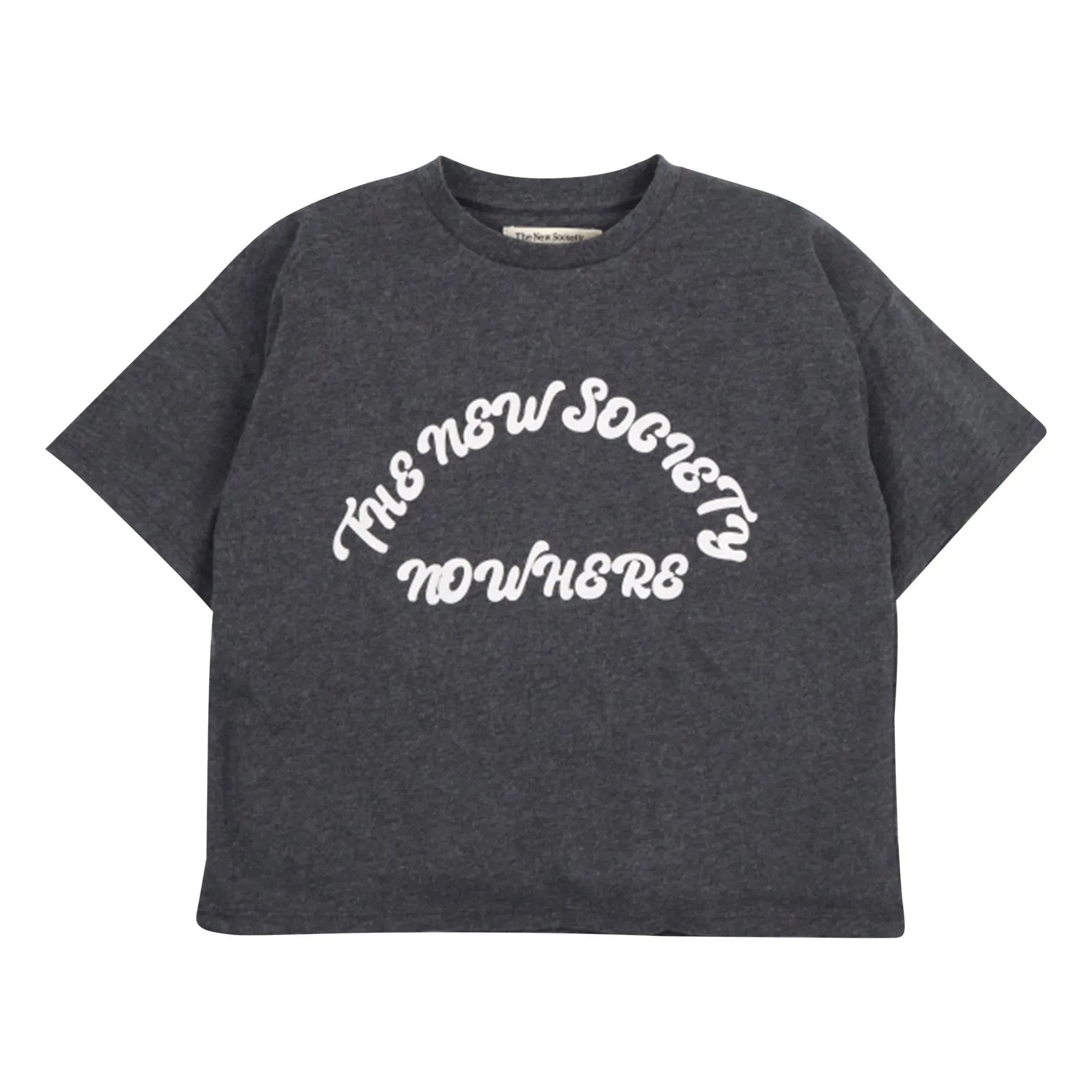 the new society - Nico T-shirt | Dark grey