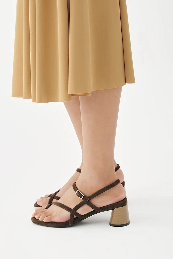 Vagabond Shoemakers Süet Kalın Topuklu Sandalet EVIE