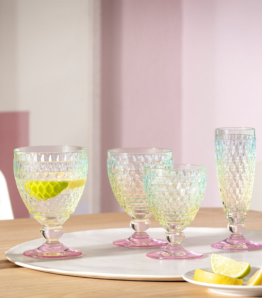 Set of 4 Boston Pearl Champagne Glasses (120ml)