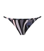 PUCCI Black Marmo Print Triangle Bikini Bottoms