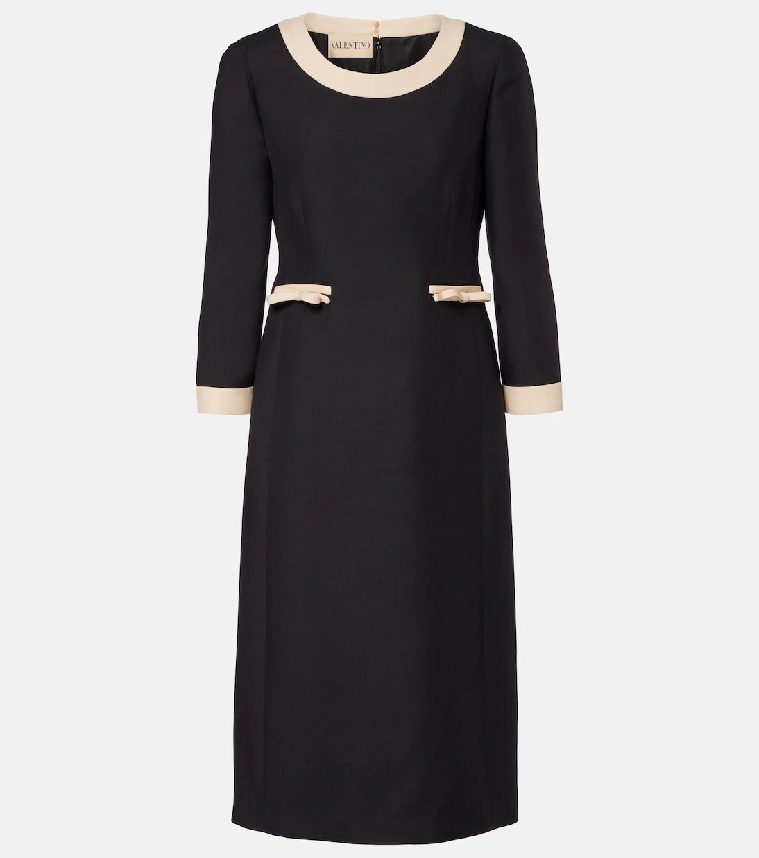 Valentino - Crepe Couture midi dress