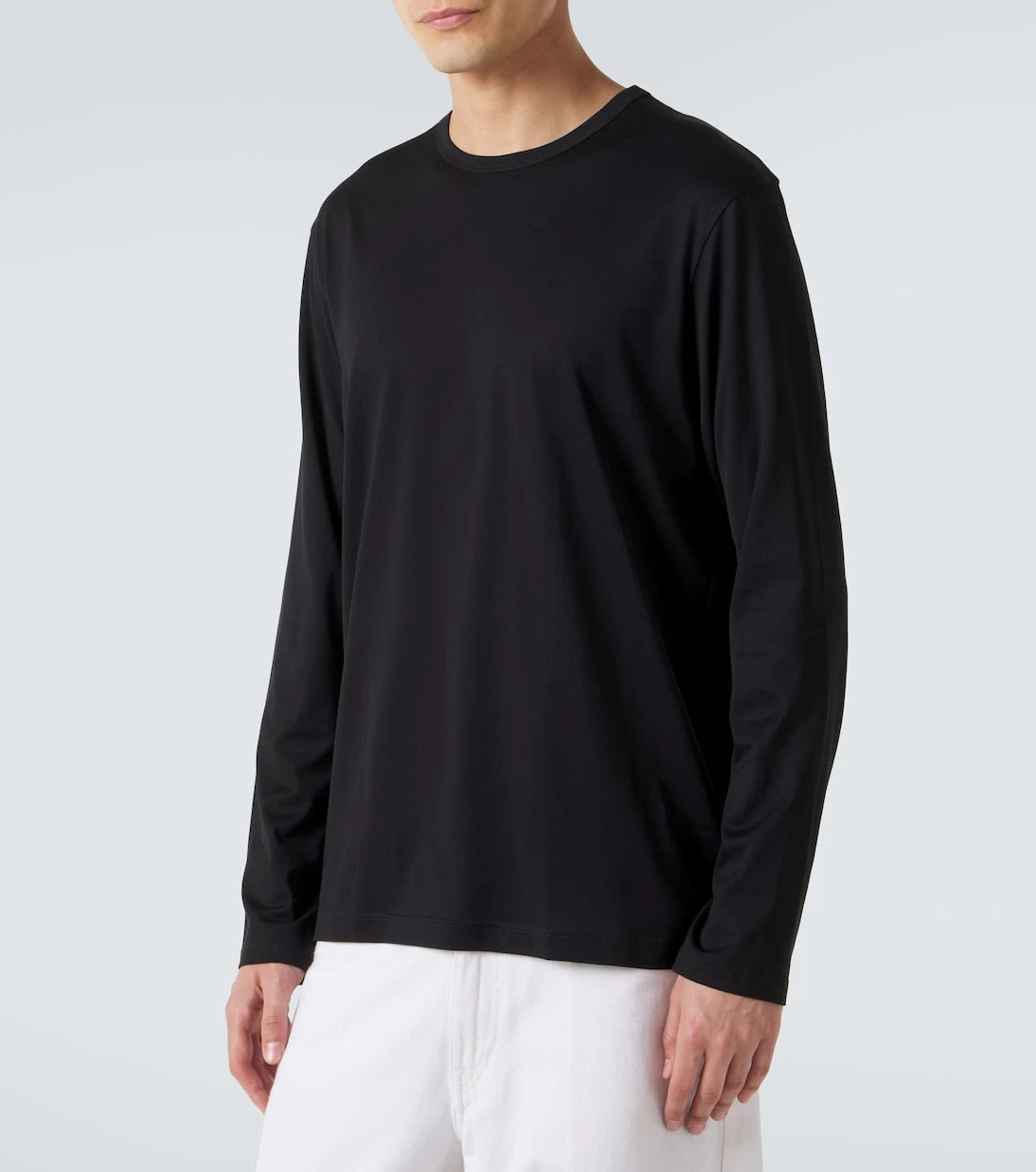 Sunspel - Classic long sleeve cotton T-shirt