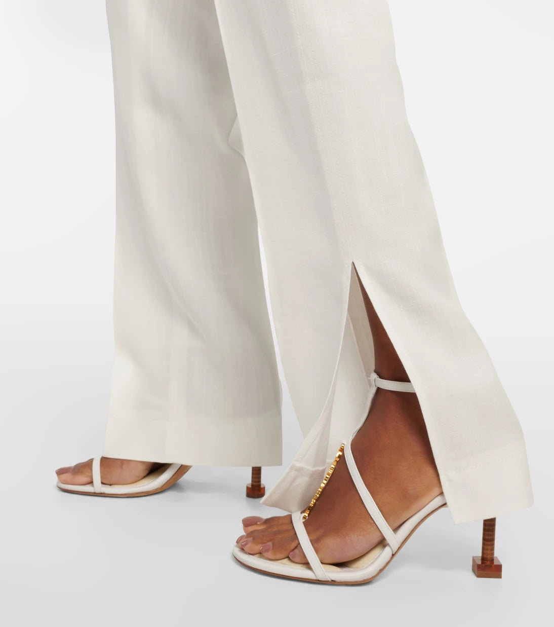 Jacquemus - Le Pantalon Tibau side-slit slim pants