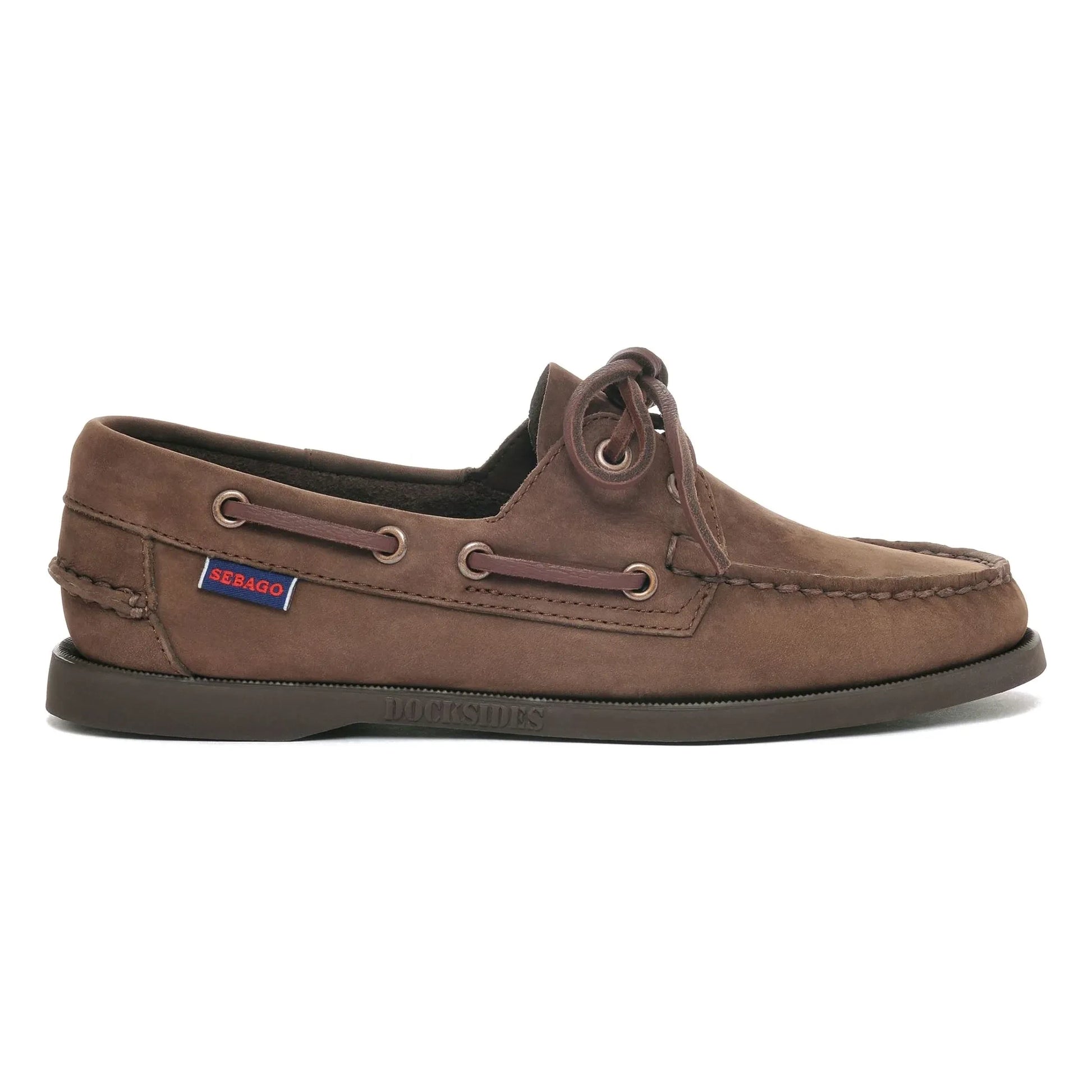 Sebago - Docksides Portland Nubuck Loafers | Brown