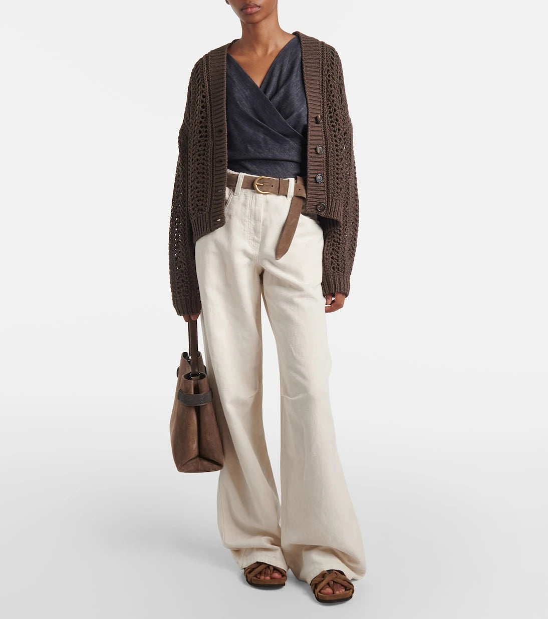 Brunello Cucinelli - Wide-leg jeans
